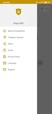 Doge VPN android App screenshot 0